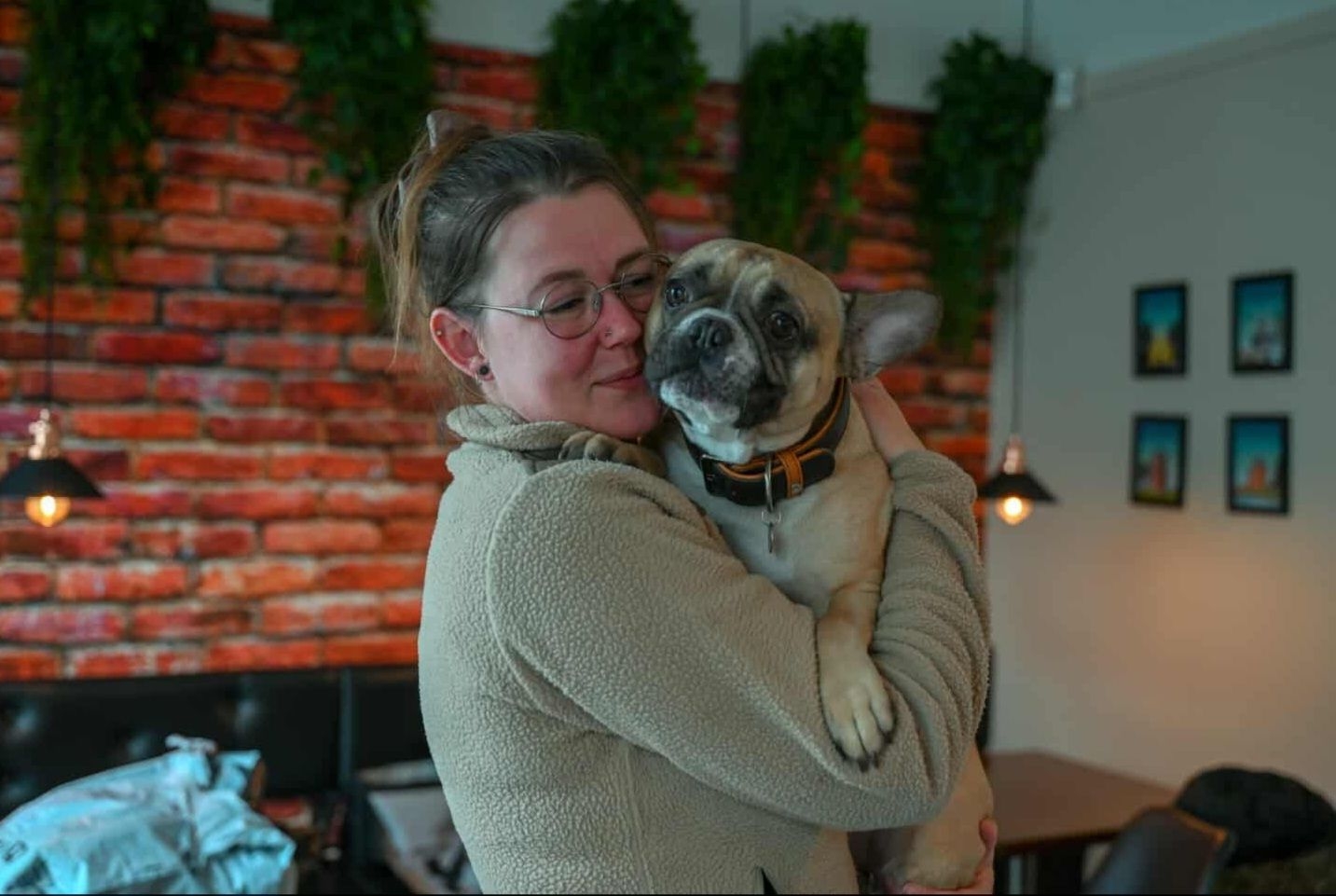 Hyggelige stunder på en cafe i Nyborg